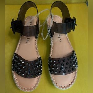Gianni Bini jelly studded espadrilles
